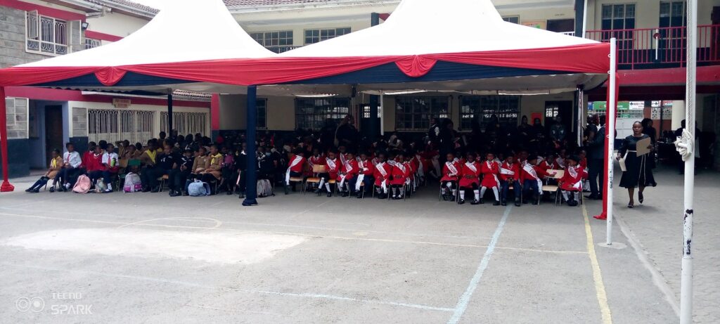 Learners, families, and staff gather for the PP2 Graduation