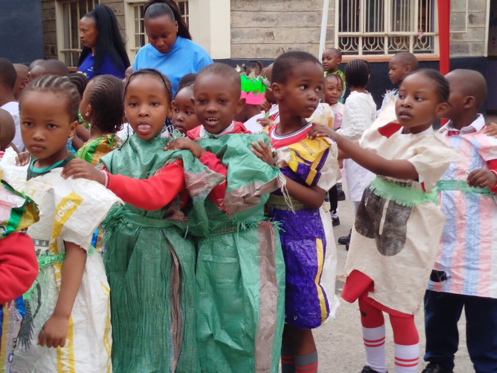 PP2 learners celebrate together at Tassia School