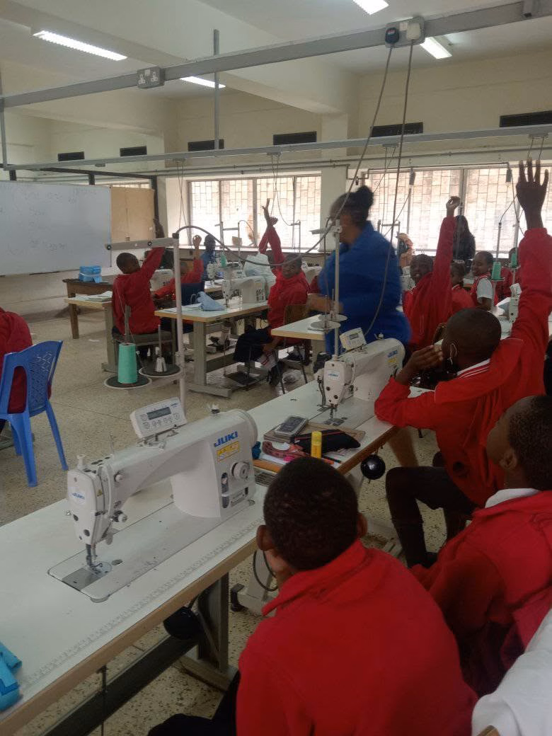 Tailoring and Cooking at Tassia School